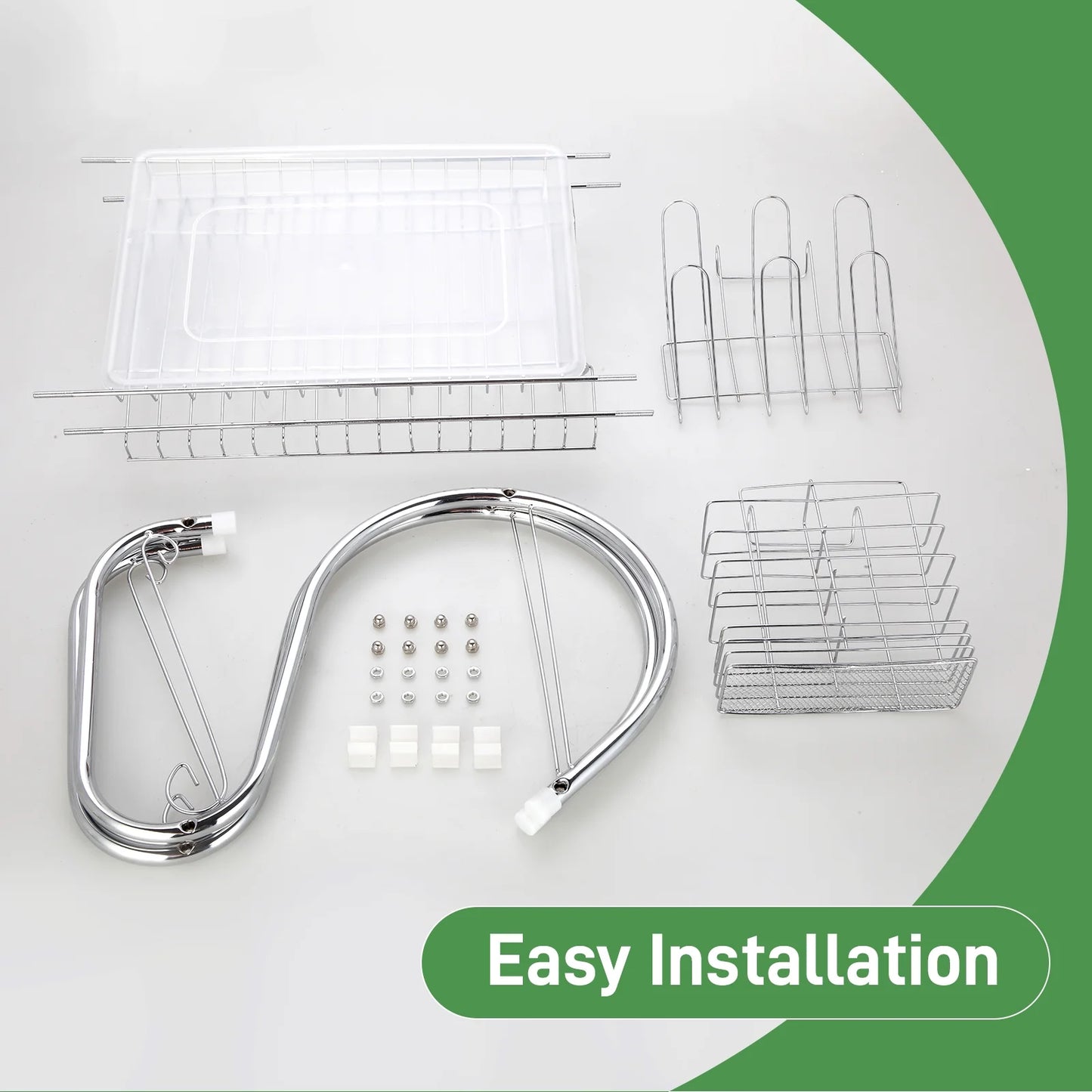 2-Tier Kitchen Dish and Bowl Drying Rack Set